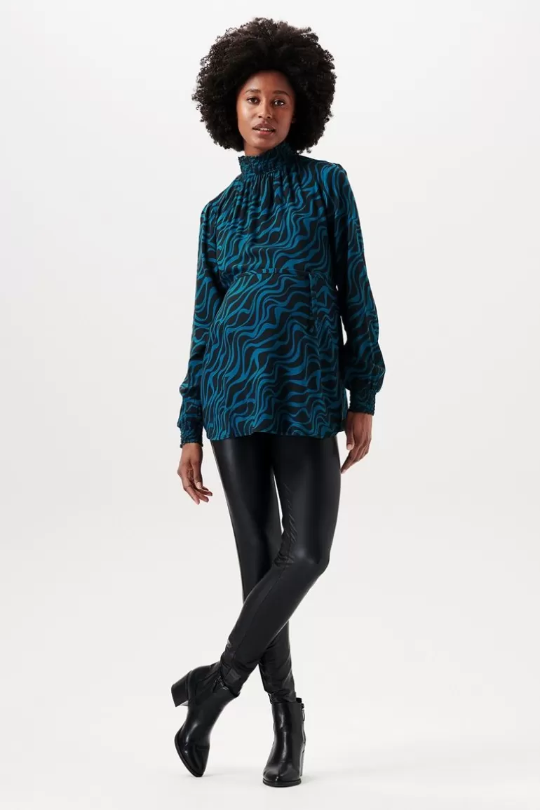 Discount Noppies Blouse - Blue Coral