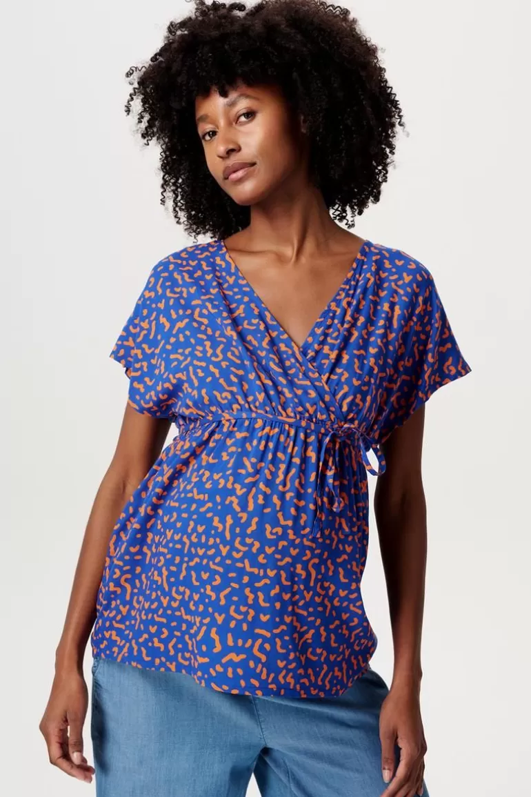 Fashion Noppies Blouse - Electric Blue