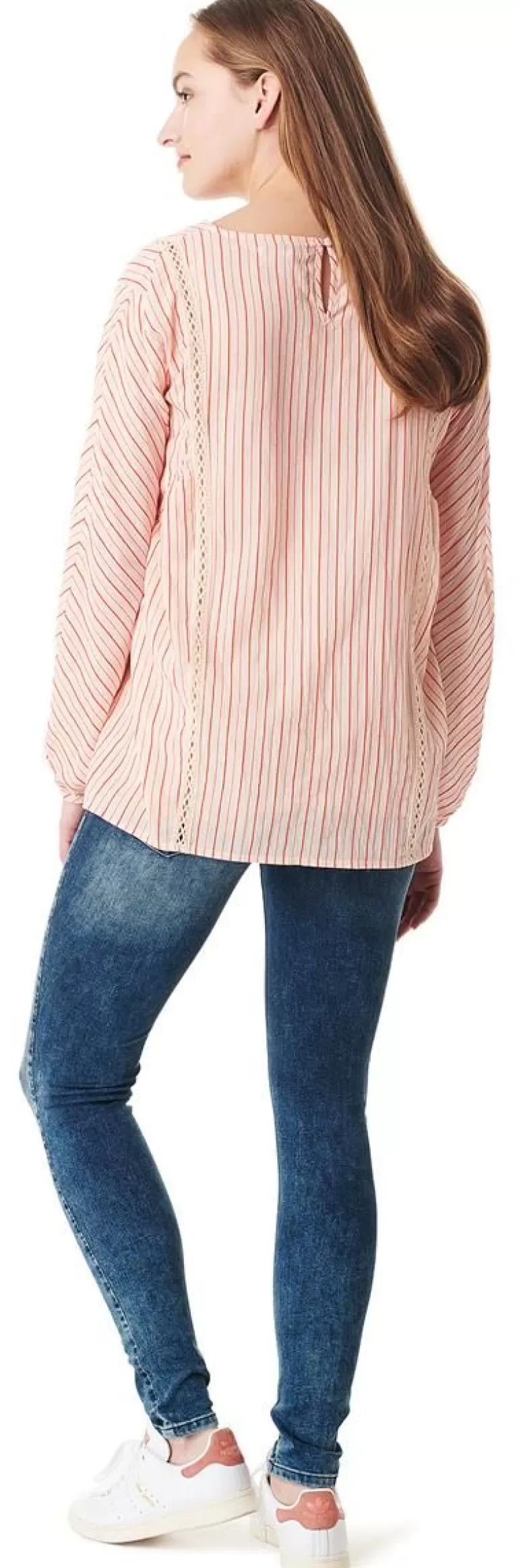 Fashion Noppies Blouse - Red Salmon