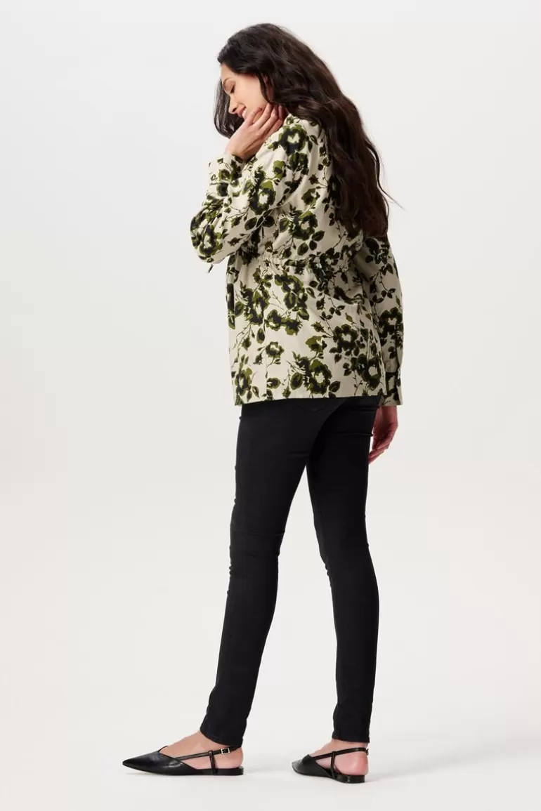 Shop Noppies Blouse Perho - Big flower Abbey Stone