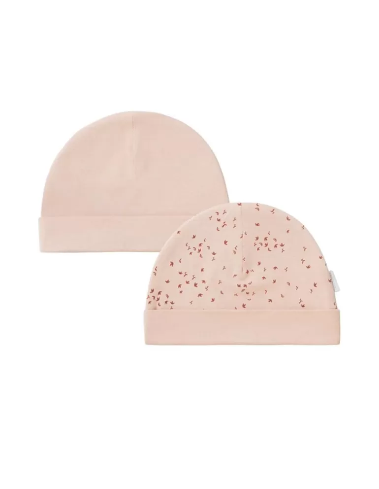 Shop Noppies Bonnet Navar - Reversible - Rose Smoke