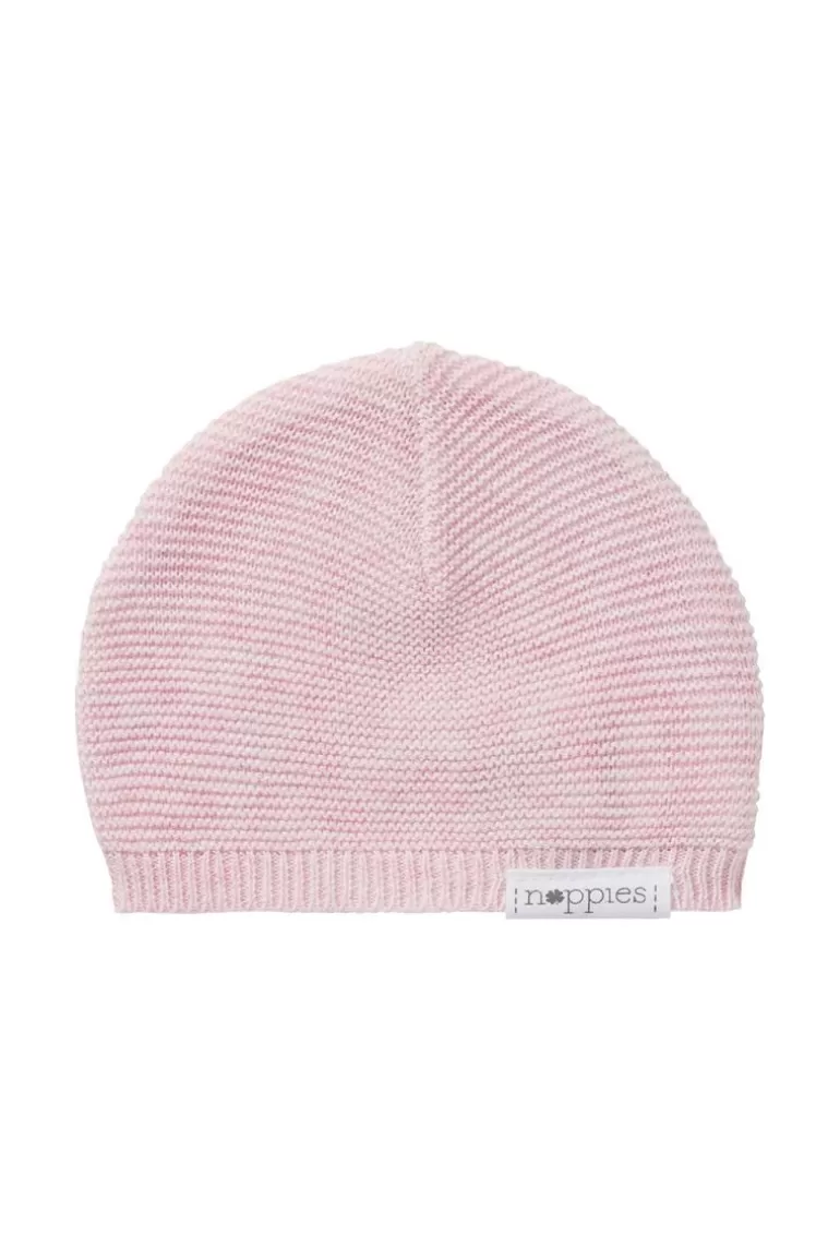 Shop Noppies Bonnet Rosita - Light Rose Melange