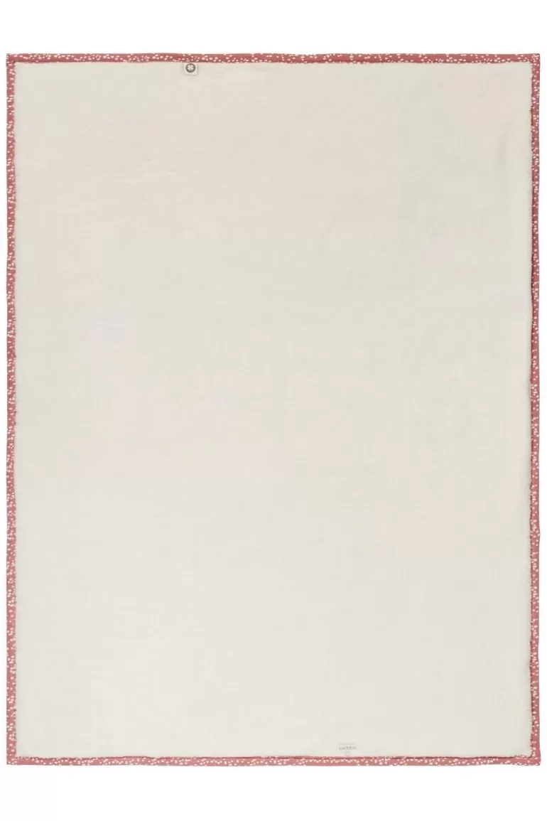 Sale Noppies Couverture De Berceau Teddy Fancy Dot 75x100 Cm - Brick Dust