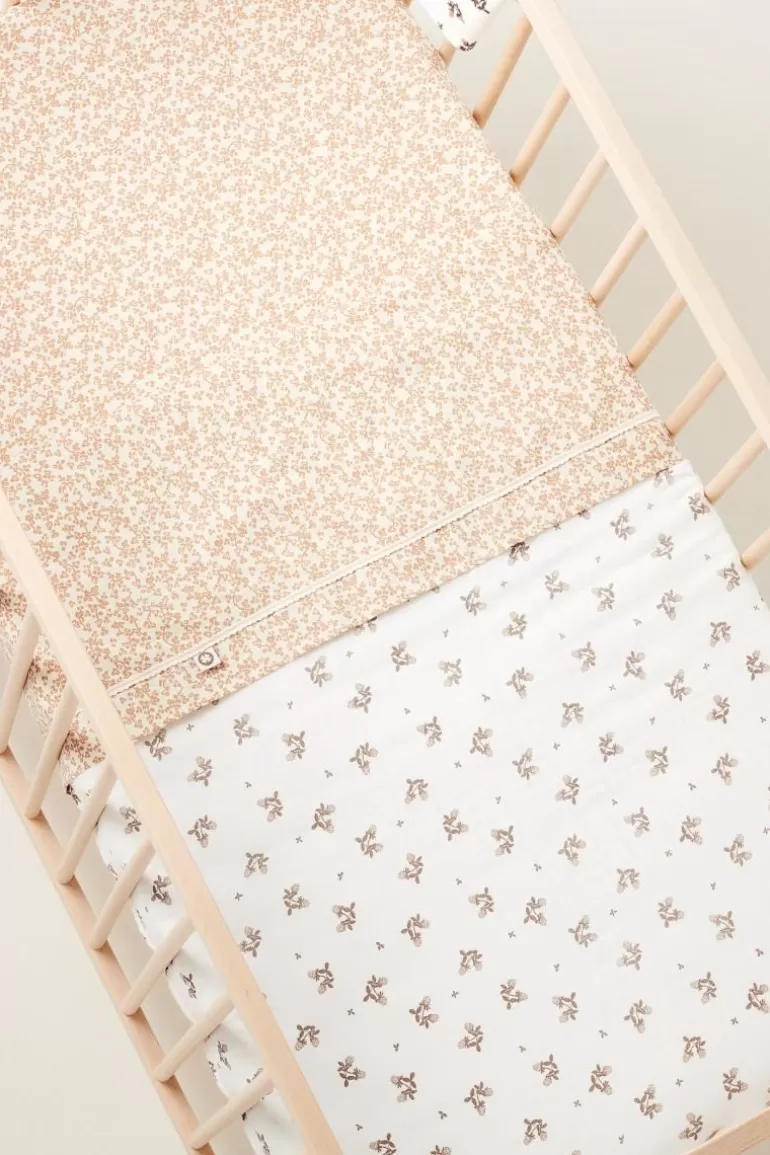 Clearance Noppies Couverture De Lit Bébé Blooming Clover 100x140 Cm - Jet Stream