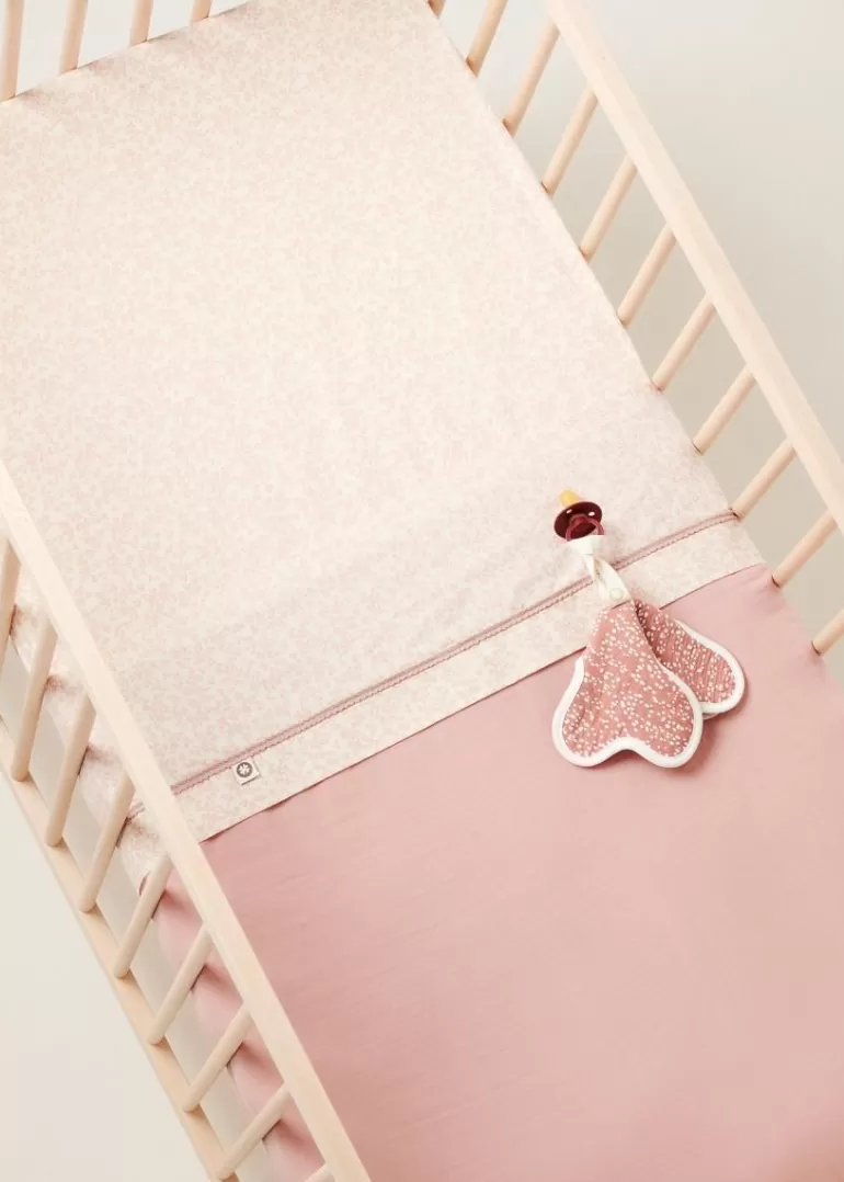 Sale Noppies Couverture De Lit Bébé Filled 100x140 Cm - Misty Rose