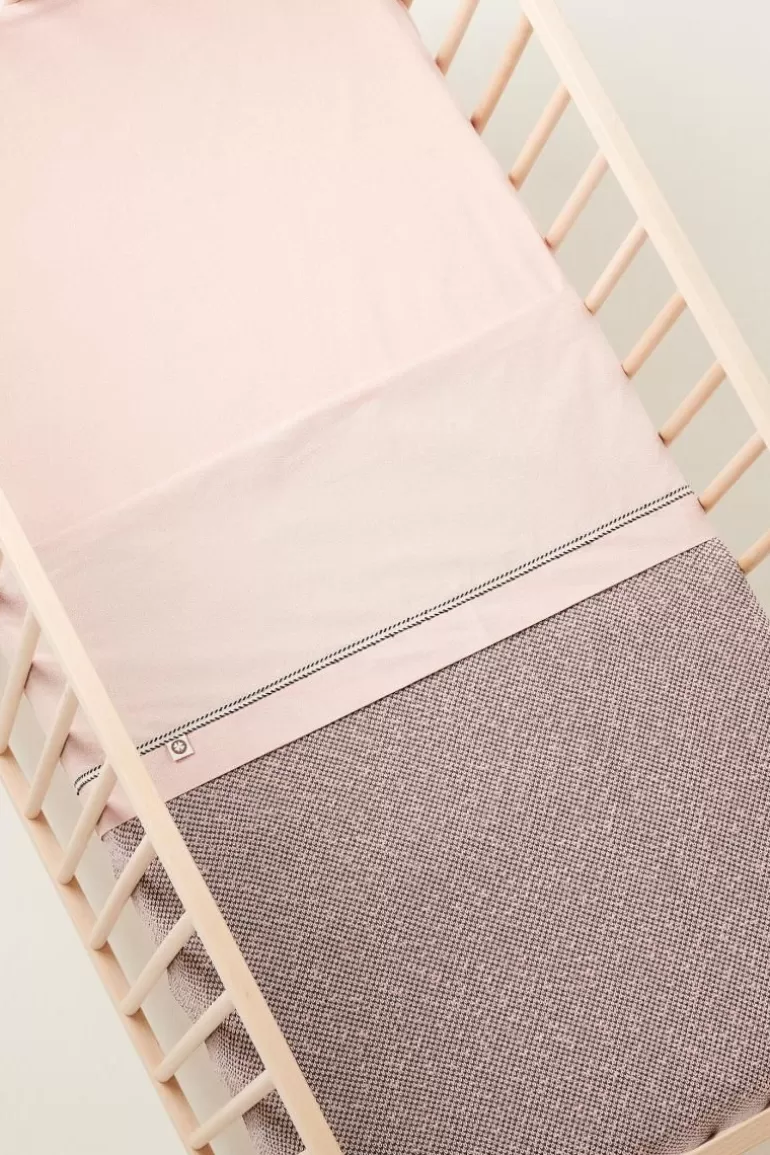 Store Noppies Couverture De Lit Bébé Melange Knit 100x140 Cm - Misty Rose
