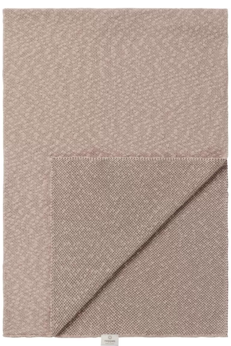 Best Sale Noppies Couverture De Lit Bébé Melange Knit 100x140 Cm - Oxford Tan