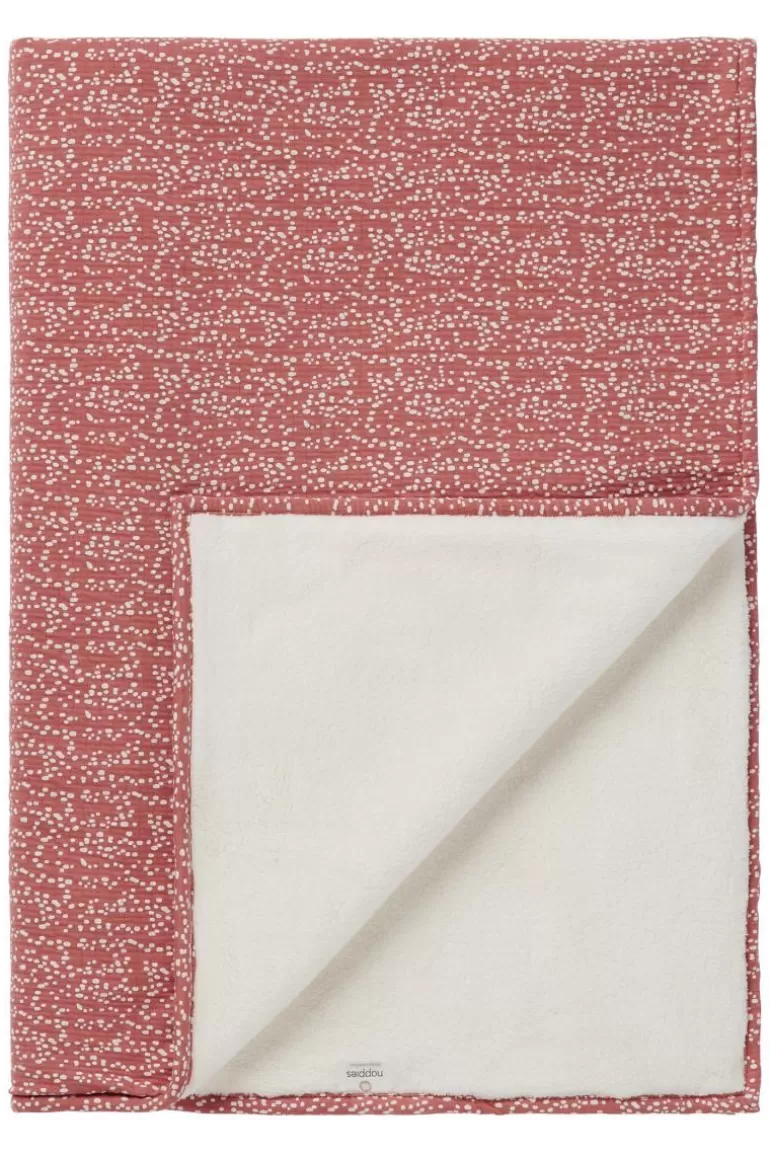 Cheap Noppies Couverture De Lit Bébé Teddy Fancy Dot 100x140 Cm - Brick Dust