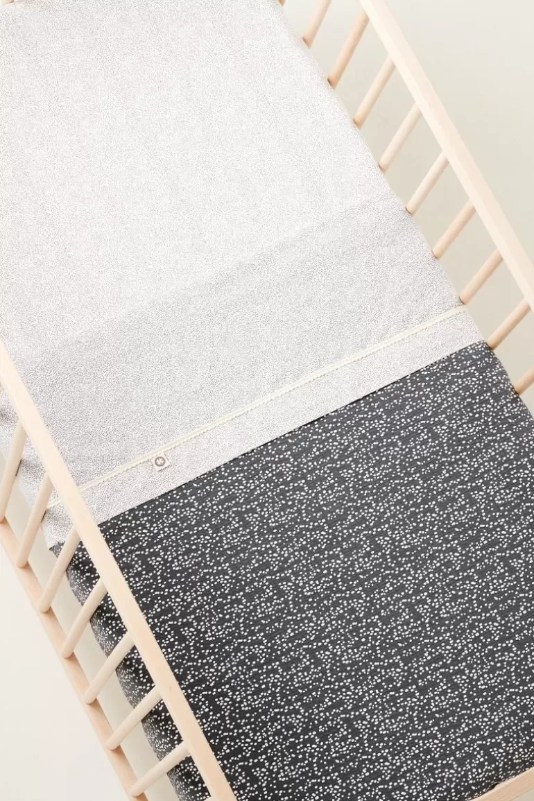 Shop Noppies Couverture De Lit Bébé Teddy Fancy Dot 100x140 Cm - Forged Iron