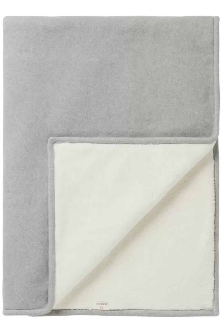 Store Noppies Couverture De Lit Bébé Teddy Fantasy Fleece 100x140cm - Grey Melange
