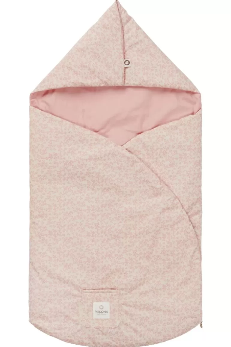 Flash Sale Noppies Couvre-pieds Pour Siège De Voiture Botanical TOG 3.0 - Misty Rose