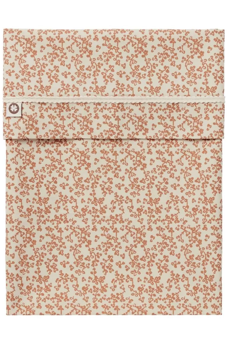 New Noppies Drap De Berceau Botanical Crib Sheet - Fog