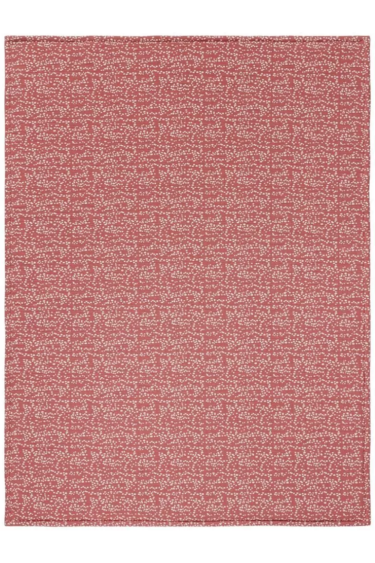 Cheap Noppies Drap De Berceau Teddy Fancy Dot Crib Blanket - Brick Dust