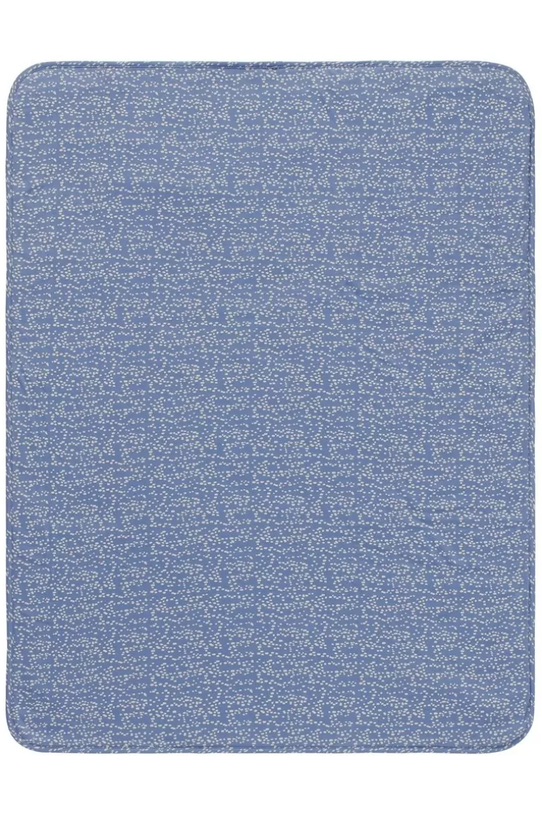 Cheap Noppies Drap De Berceau Teddy Fancy Dot Crib Blanket - Colony Blue