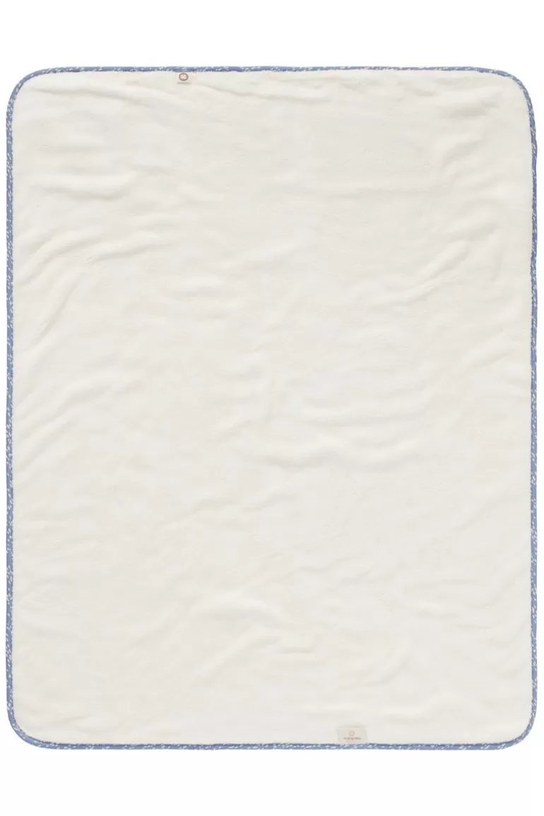 Cheap Noppies Drap De Berceau Teddy Fancy Dot Crib Blanket - Colony Blue