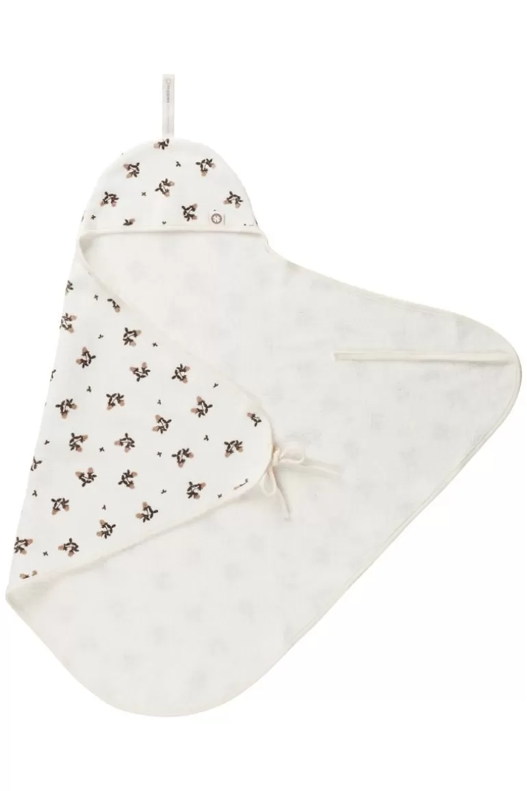 Clearance Noppies Drap Enveloppant Pour Nouveau-né Blooming Clover 72x92 Cm - Jet Stream