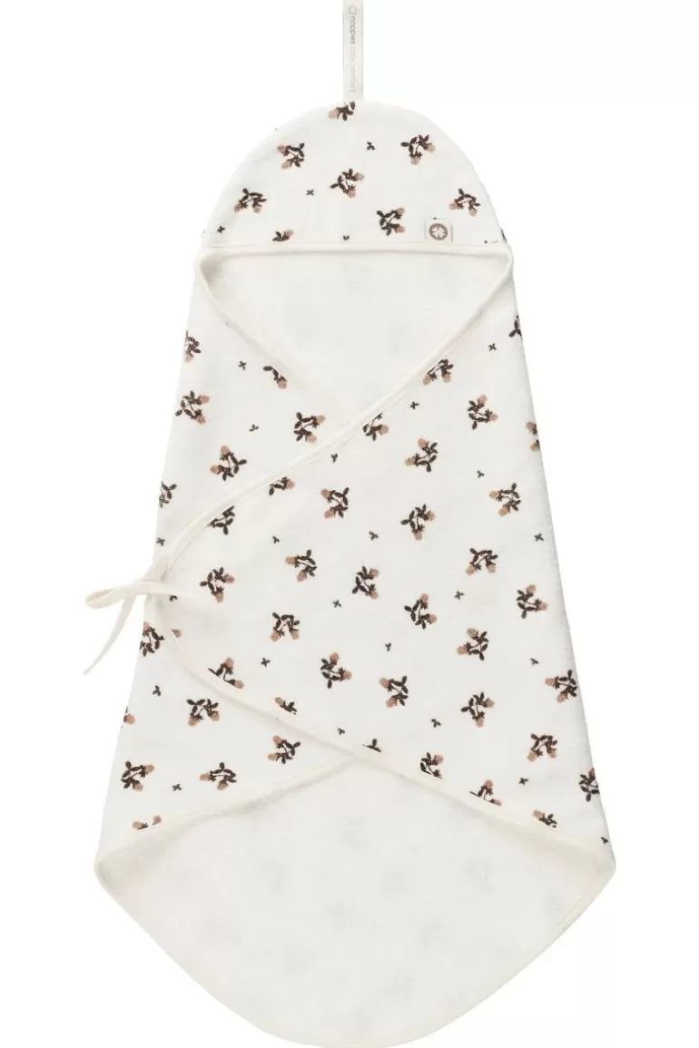 Clearance Noppies Drap Enveloppant Pour Nouveau-né Blooming Clover 72x92 Cm - Jet Stream