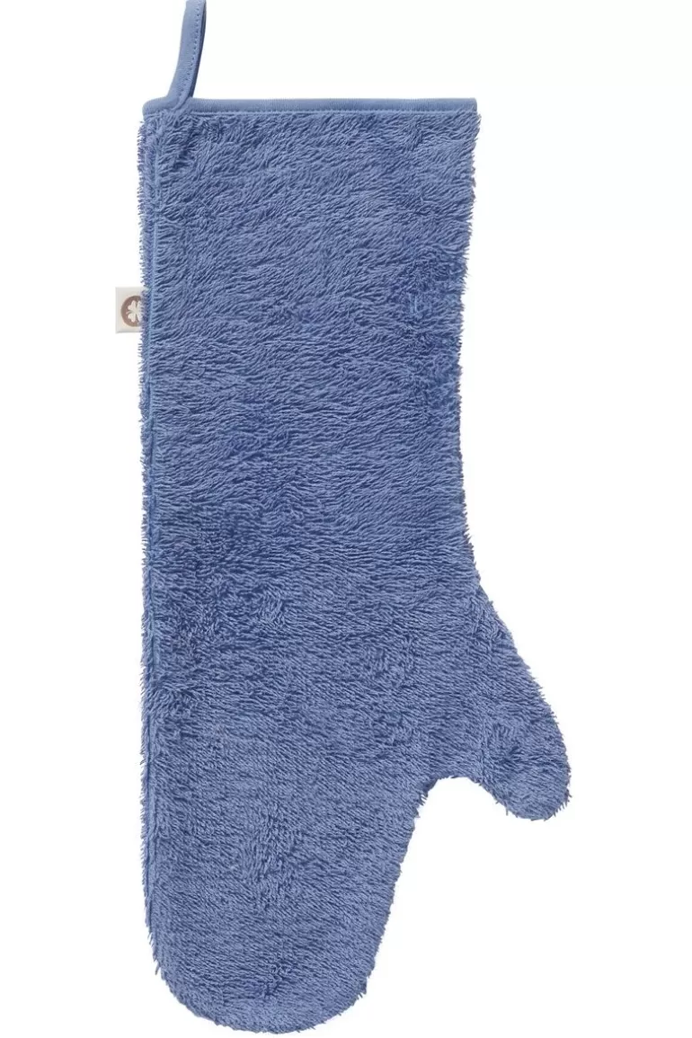 Sale Noppies Gant De Toilette Terry 15.5x42cm - Colony Blue