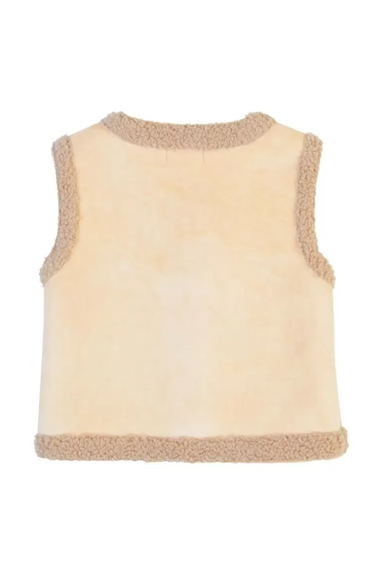 Sale Noppies Gilet Ferin - Butter Cream