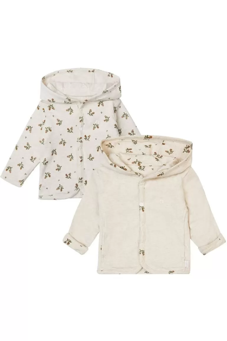 New Noppies Gilet Niederau - Reversible - Oatmeal