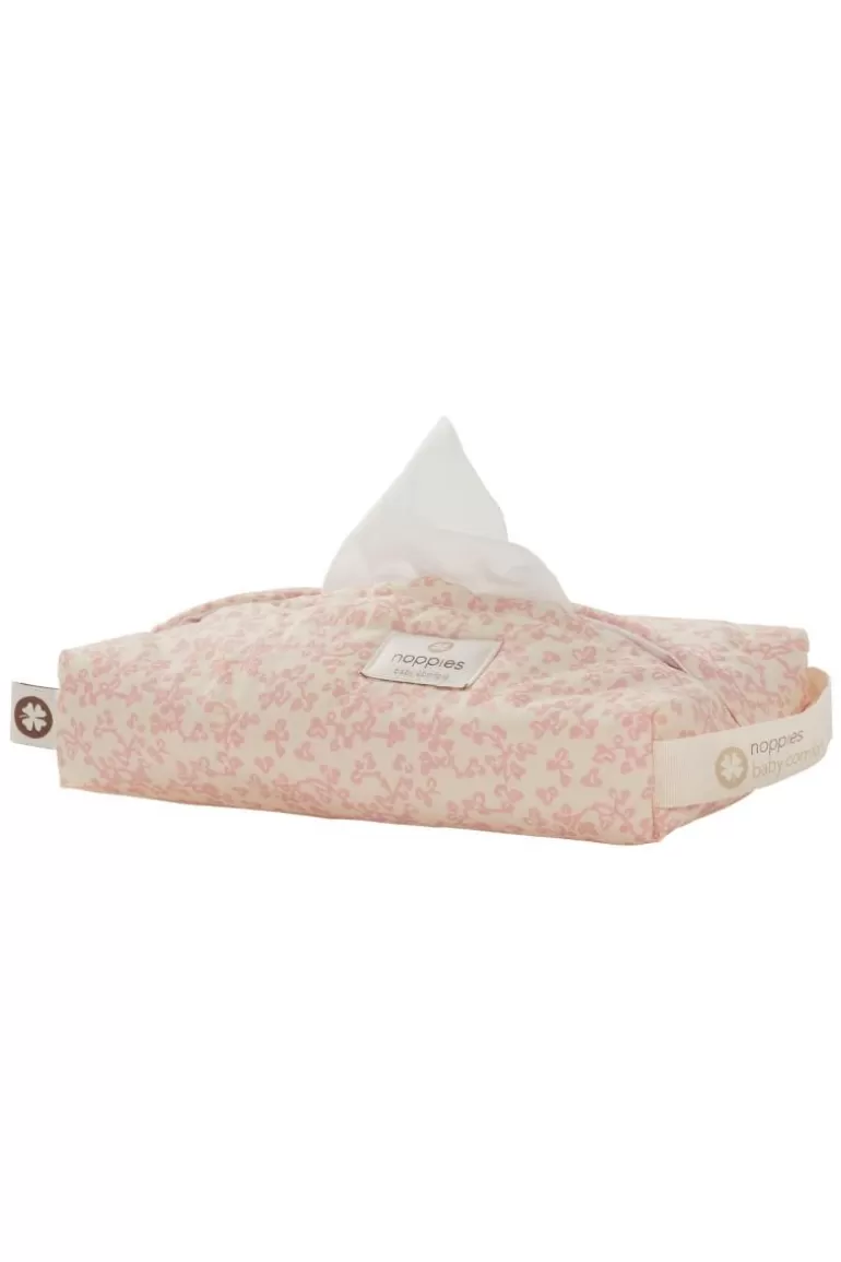 Store Noppies Housse Pour Lingette Bébé Botanical - Misty Rose