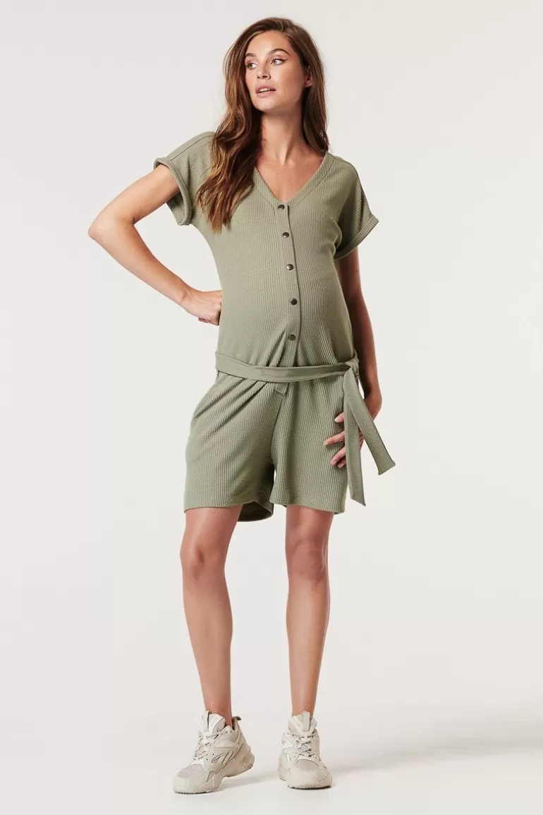 Cheap Noppies Jumpsuit D'allaitement Waffle - Vetiver