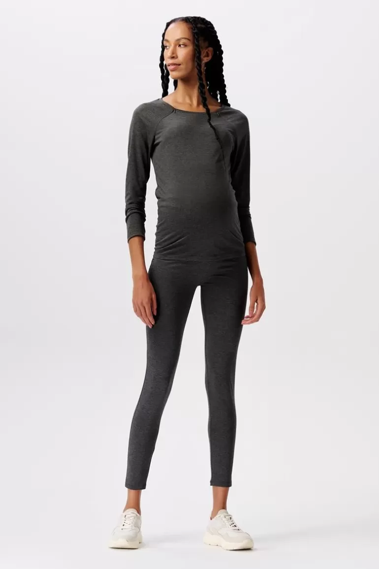 Hot Noppies Legging - Anthracite Melange