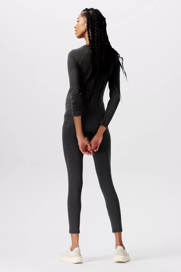 Hot Noppies Legging - Anthracite Melange