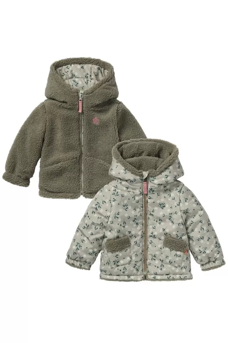 Shop Noppies Manteau D'hiver Fleury - Reversible - Moss Gray