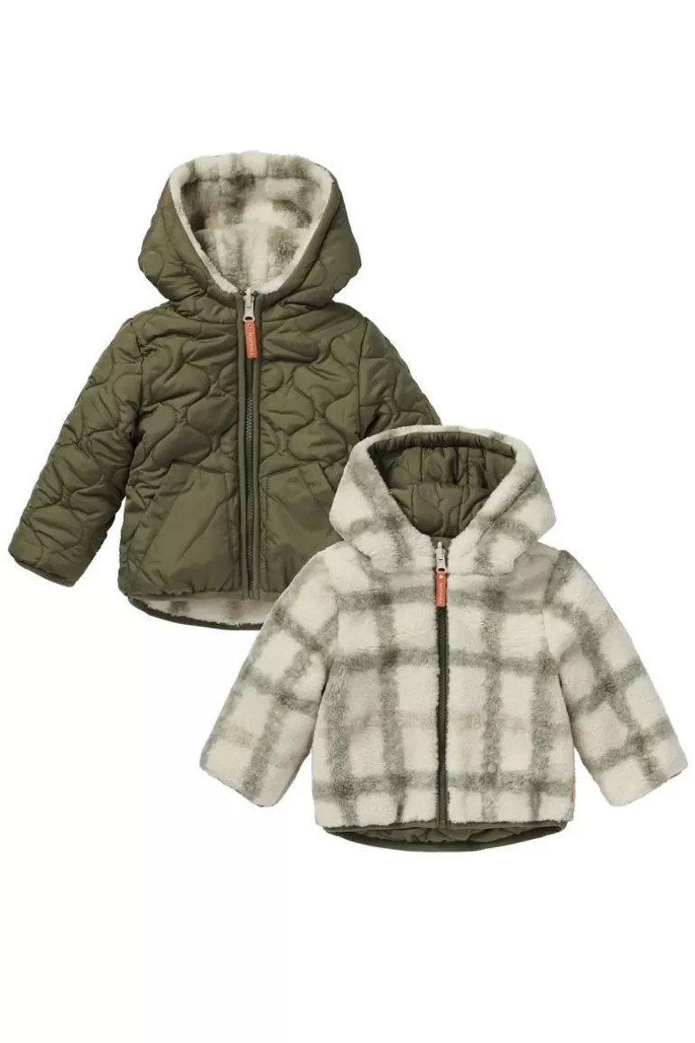 Outlet Noppies Manteau D'hiver Galar - Reversible - Dusty Olive