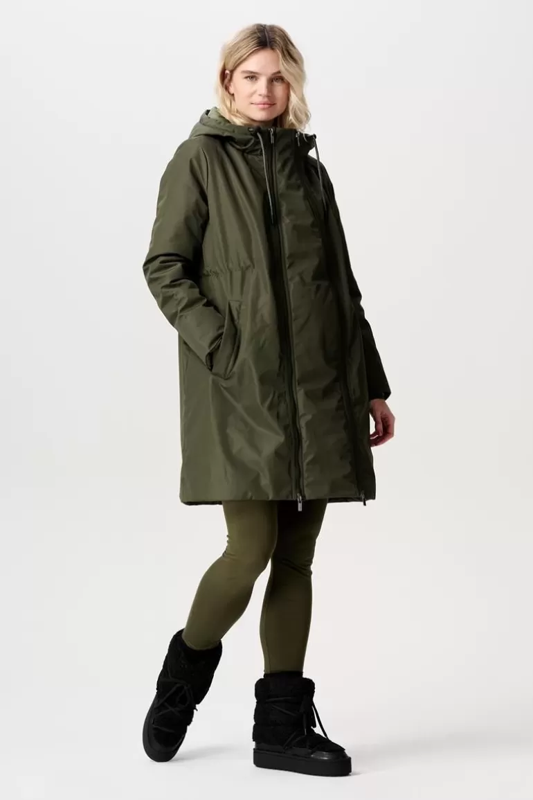 Shop Noppies Manteau D'hiver Juva - Forest Night