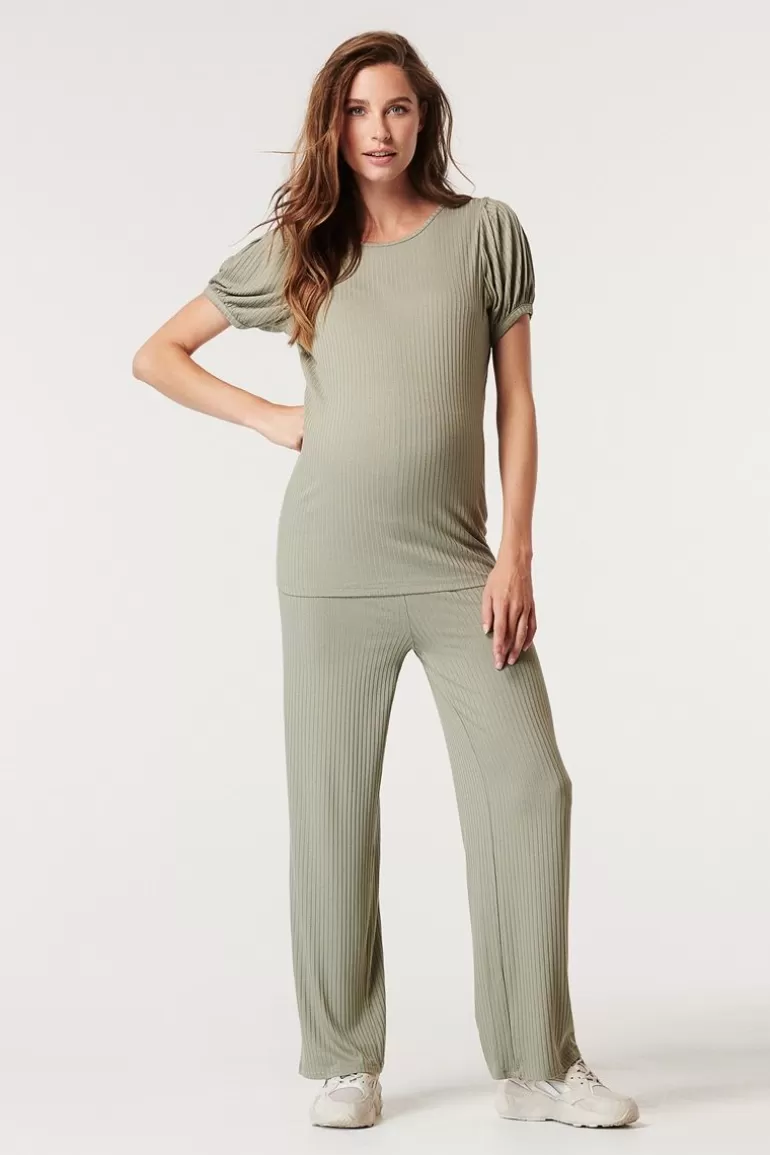 Hot Noppies Pantalon Casual Jersey Straight - Vetiver