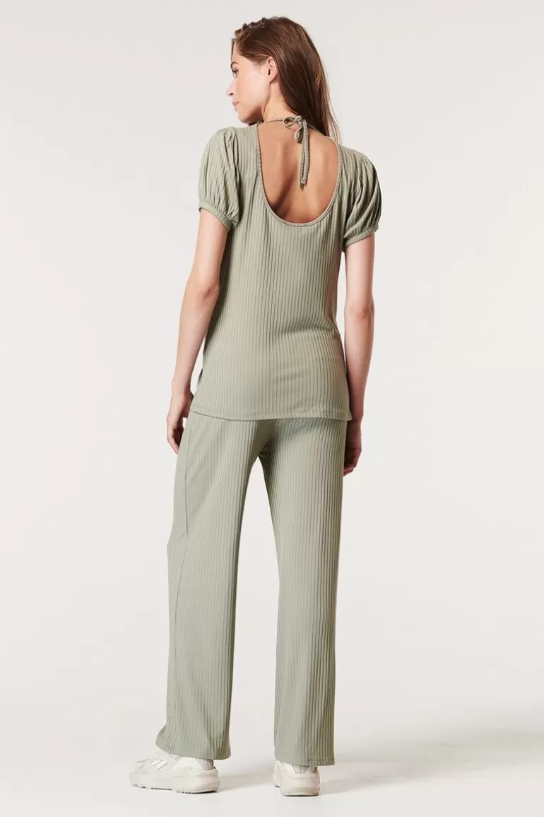 Hot Noppies Pantalon Casual Jersey Straight - Vetiver