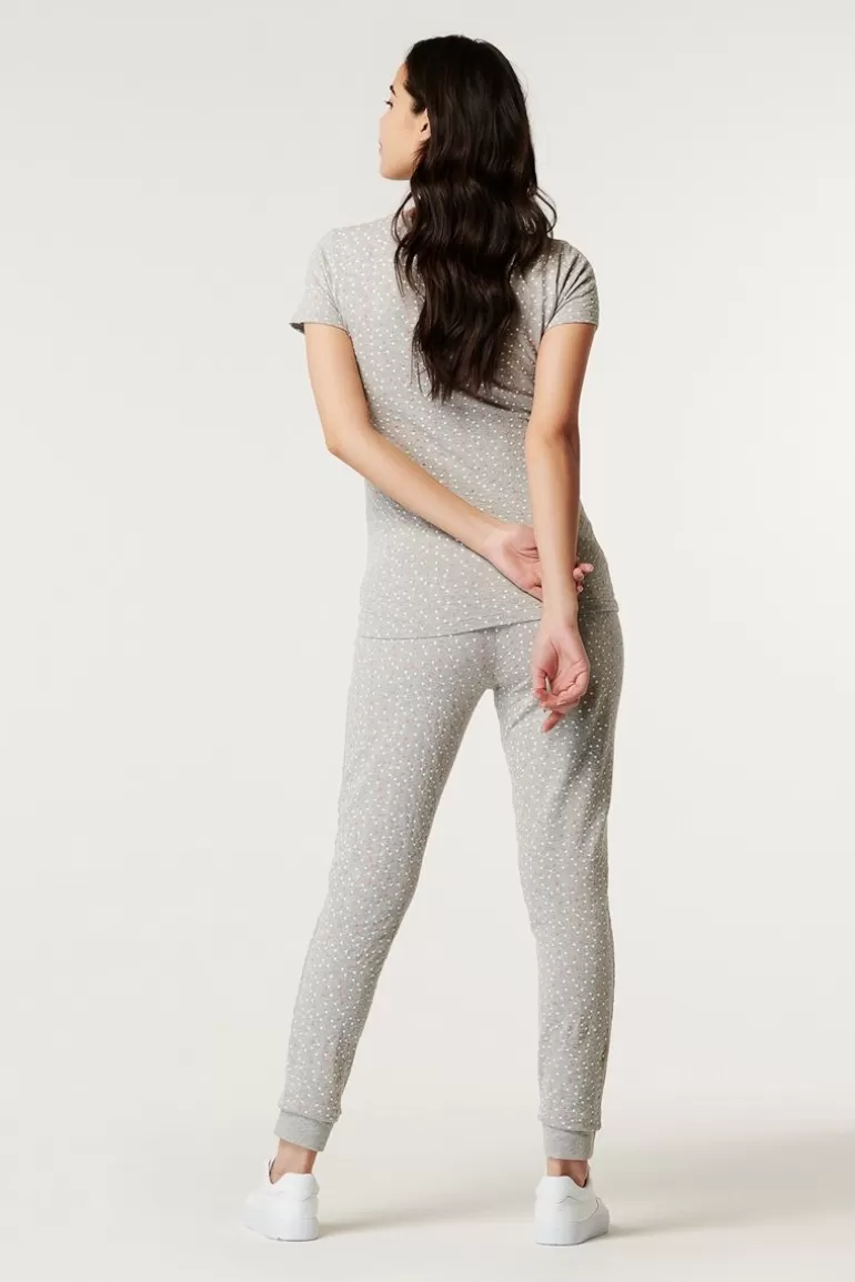 New Noppies Pyjama D'allaitement - Light Grey melange