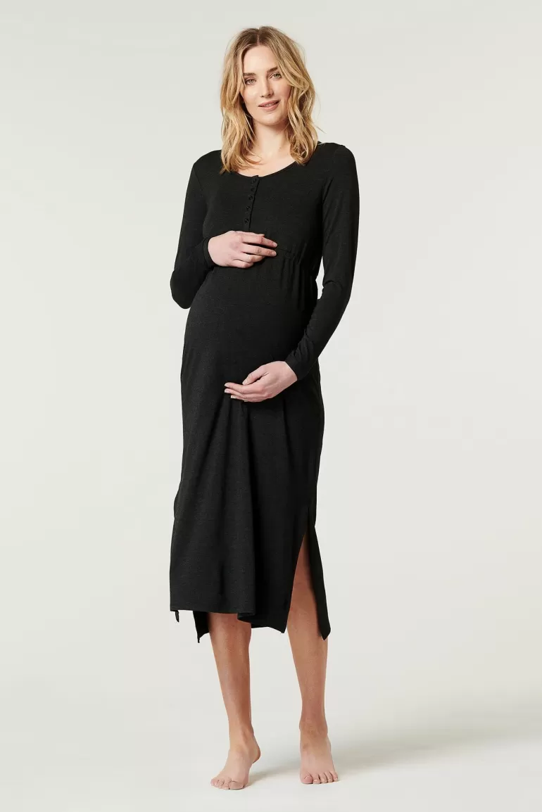 Clearance Noppies Robe - Anthracite Melange