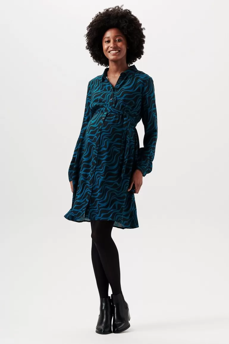 Hot Noppies Robe D'allaitement - Blue Coral