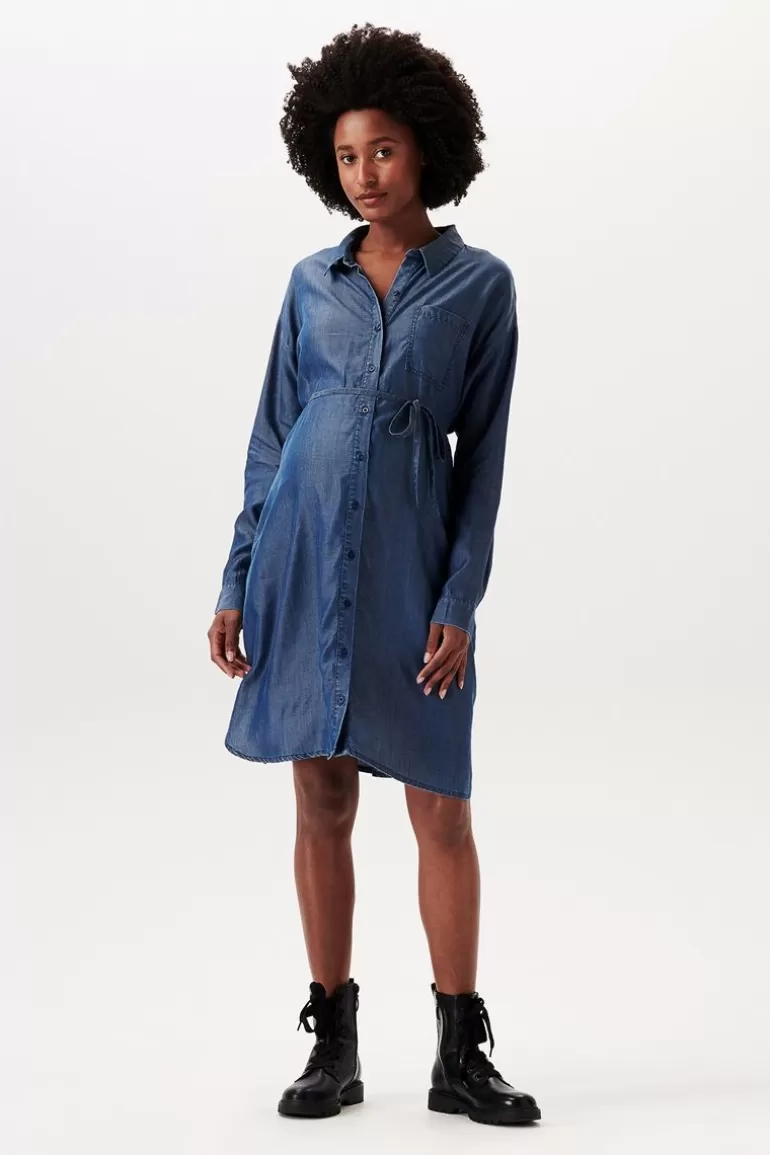 Flash Sale Noppies Robe D'allaitement - Darkwash