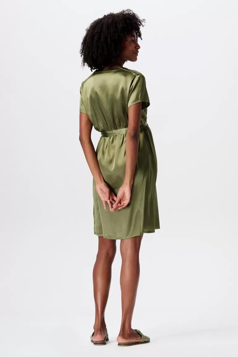 Online Noppies Robe D'allaitement - Olive Green