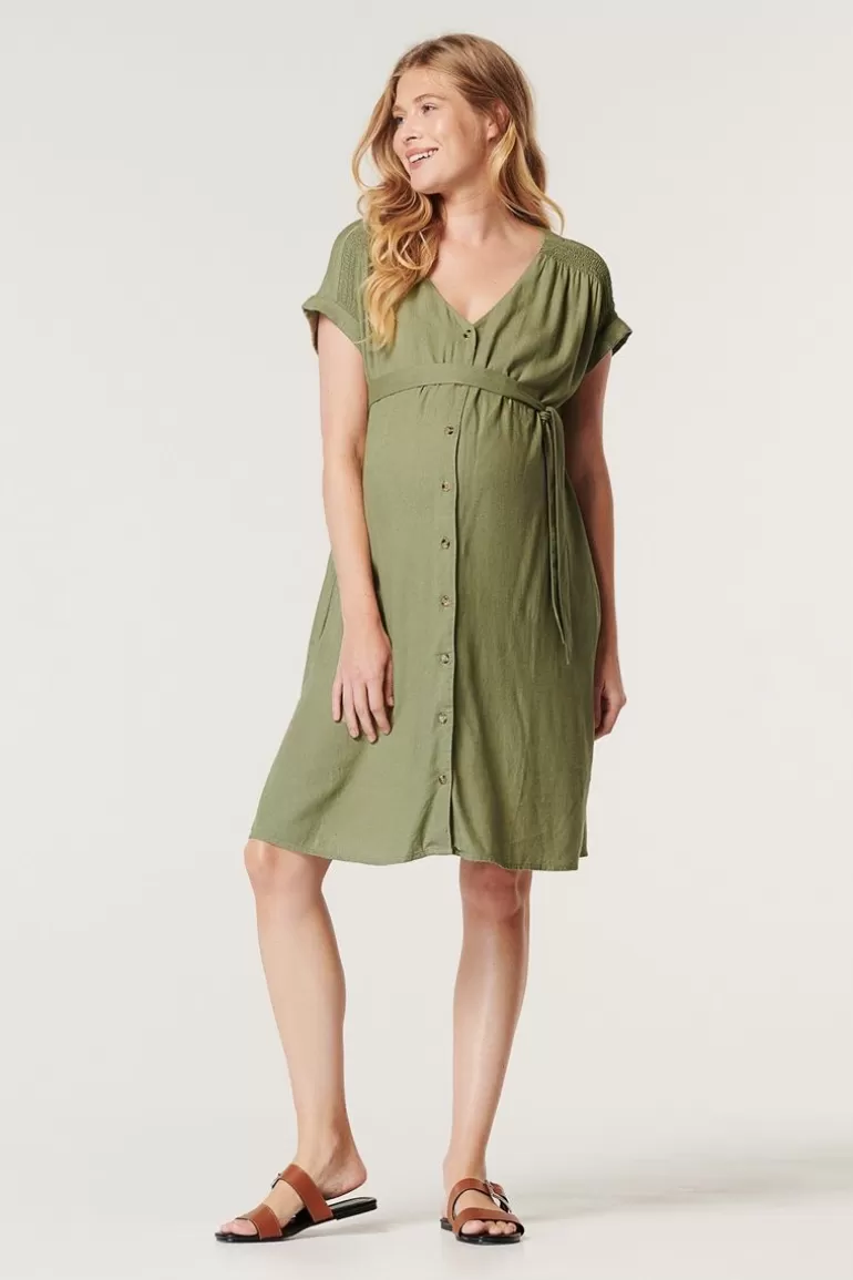 Hot Noppies Robe D'allaitement - Real Olive