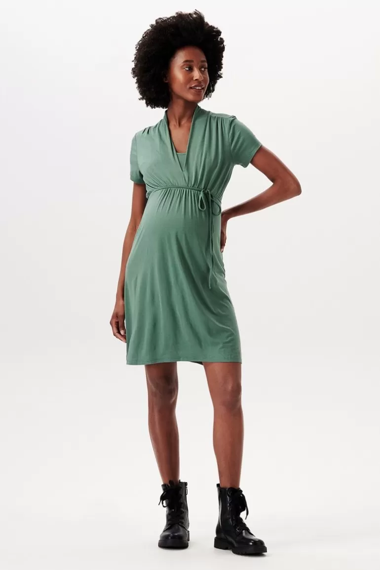 Online Noppies Robe D'allaitement - Vinyard Green