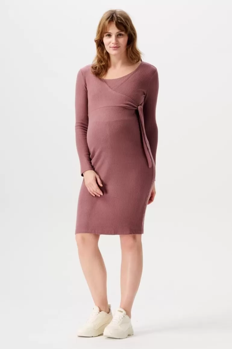 Fashion Noppies Robe D'allaitement Asa Ultra Soft Nursing Dress - Rose Taupe