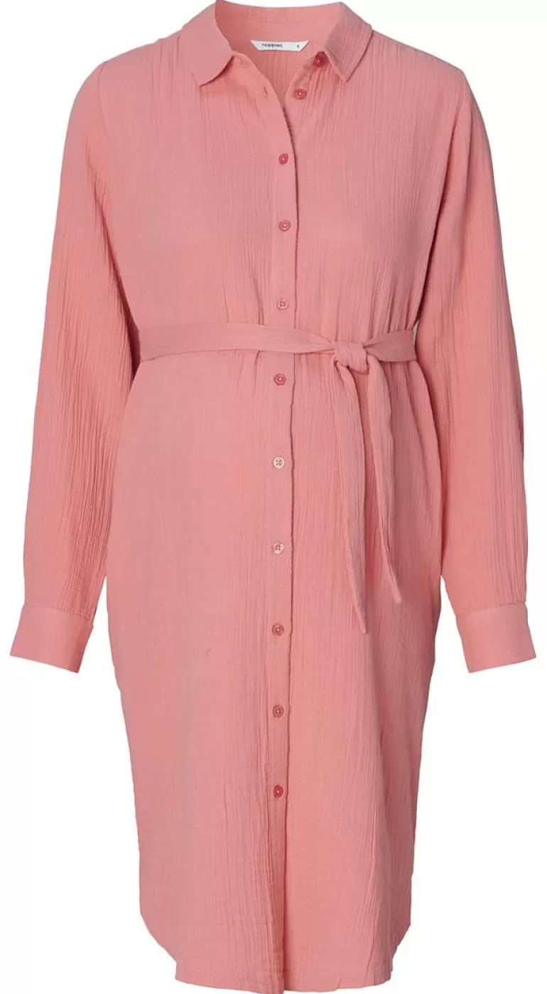 Sale Noppies Robe D'allaitement Epworth - Dusty Rose