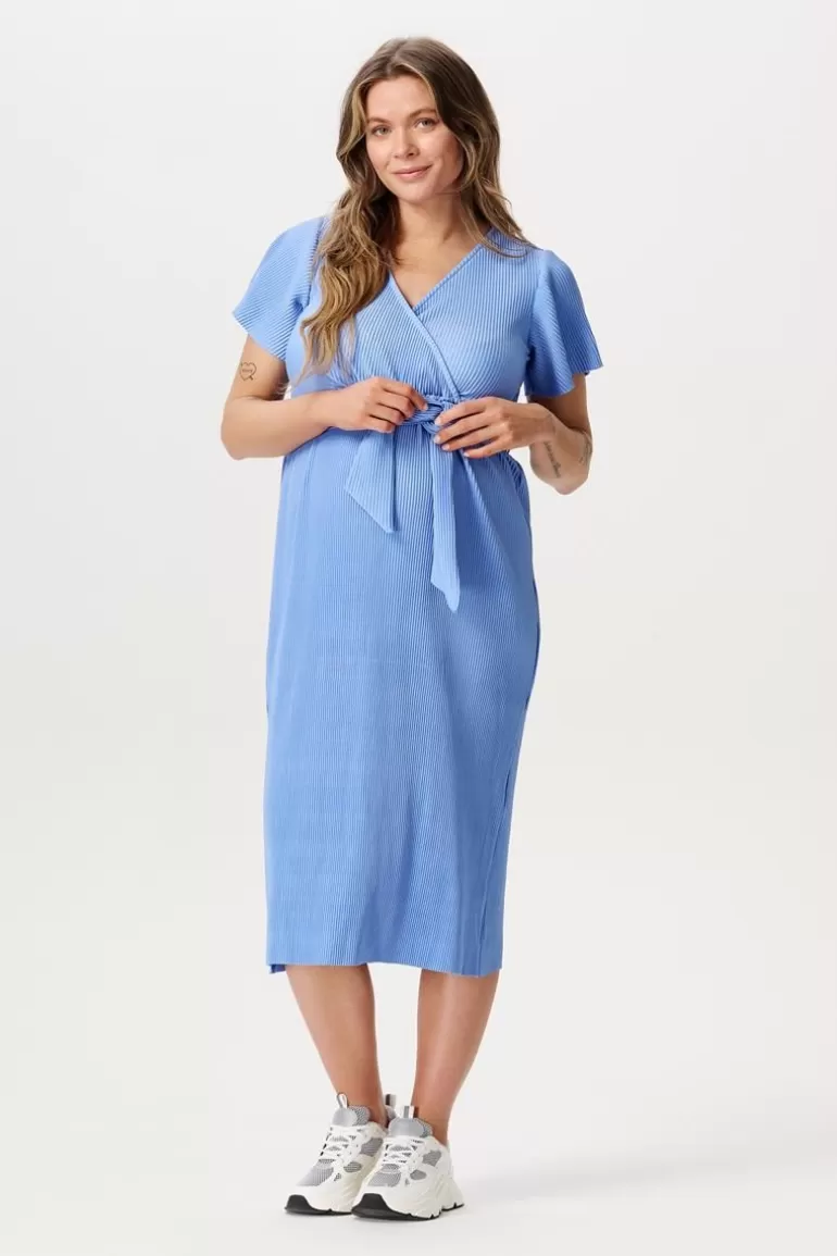 Shop Noppies Robe D'allaitement Kaja - Cornflower