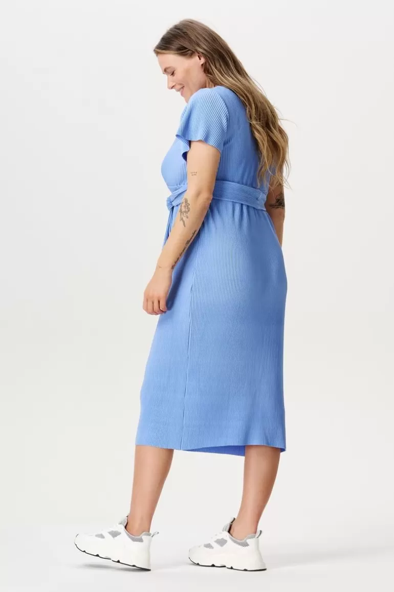 Shop Noppies Robe D'allaitement Kaja - Cornflower