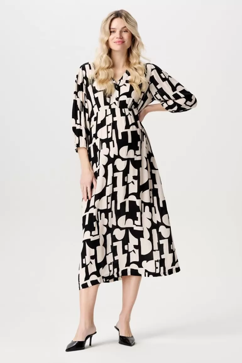 Shop Noppies Robe D'allaitement Lieksa - Monochrome All Over Print