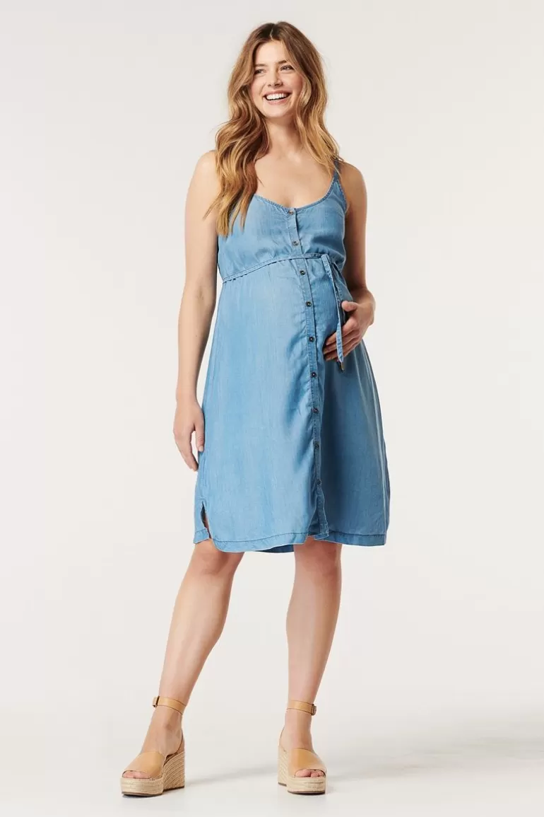 Outlet Noppies Robe D'allaitement Naomi - Medium Wash