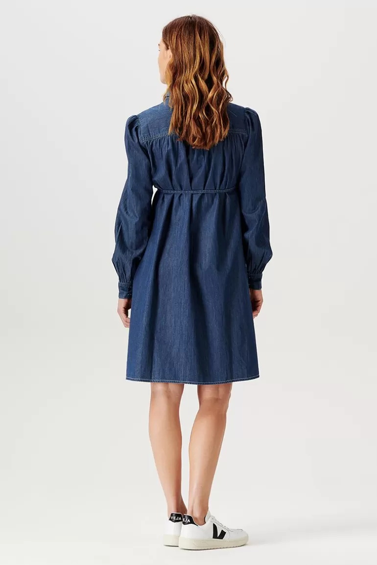 Shop Noppies Robe D'allaitement Oberlin - Vintage Blue