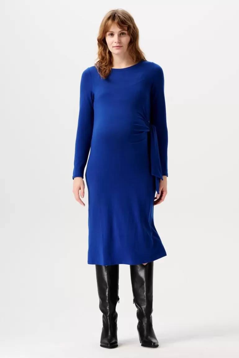 Clearance Noppies Robe Dress Frisco Long Sleeve - Sodalite Blue