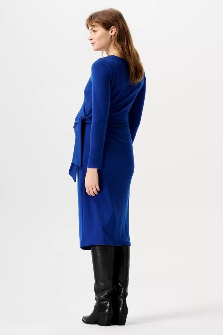 Clearance Noppies Robe Dress Frisco Long Sleeve - Sodalite Blue