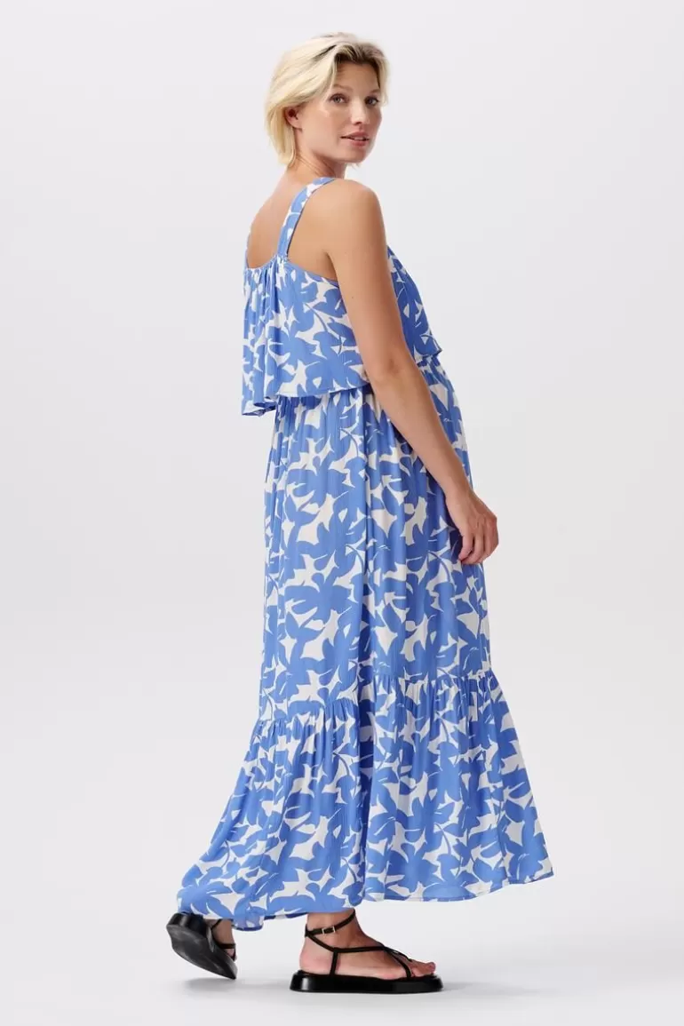 Online Noppies Robe Longue D'allaitement Han - Cornflower Big Flower